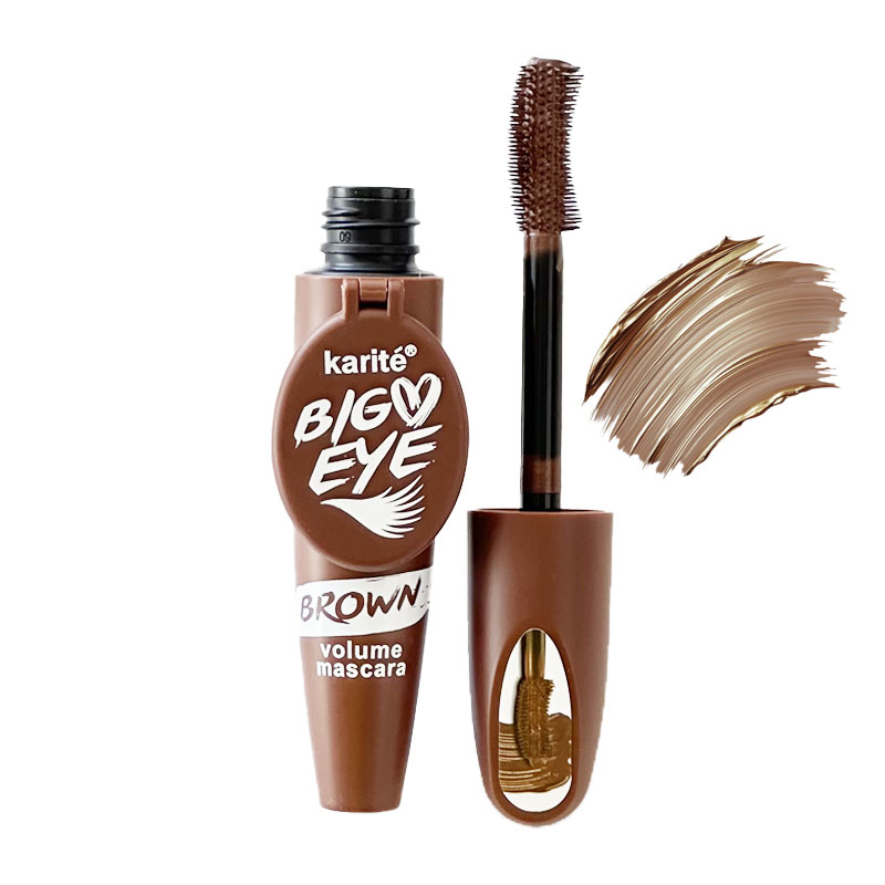 ریمل قهوه ای آینه دار کاریته