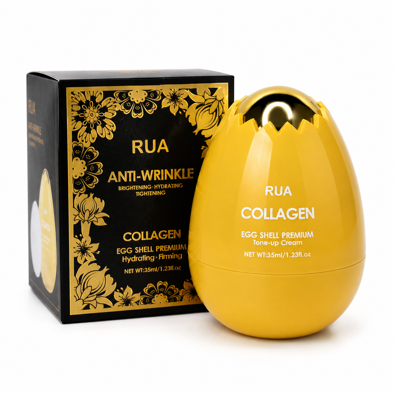 کرم کلاژن روآ RUA مدل Egg Shell Premium حجم ۳۵ میل