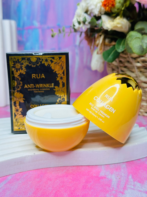 کرم کلاژن روآ RUA مدل Egg Shell Premium حجم ۳۵ میل