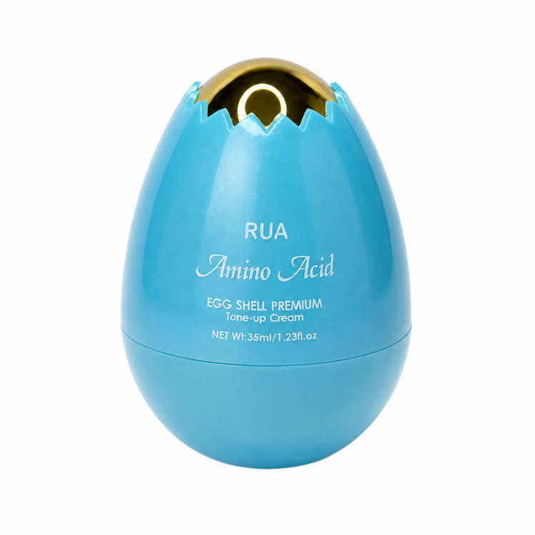 کرم ضد چروک و روشنکننده RUA آمینو اسید مدل Egg Shell Premium حجم 35 میل