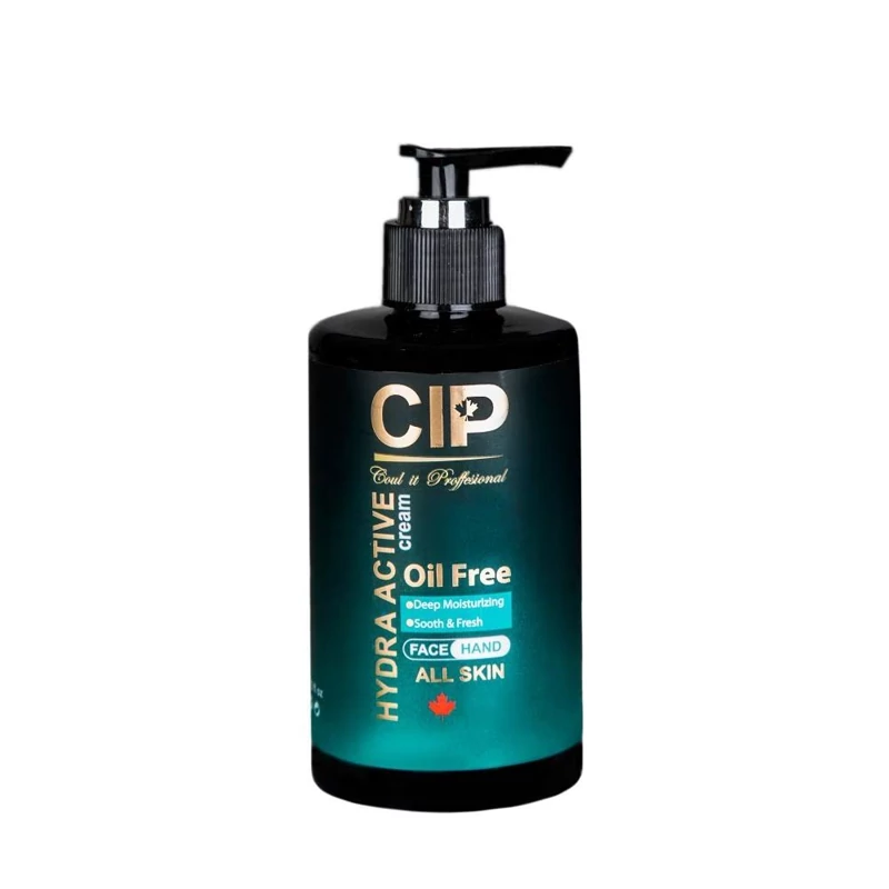 کرم آبرسان و مرطوب کننده CIP مدل HYDRA ACTIVE مناسب انواع پوست حجم 250 میلی لیتر