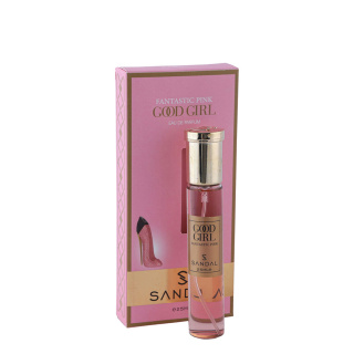 عطر جیبی زنانه صندل مدل Pink Good Girl حجم 25 میلی لیتر