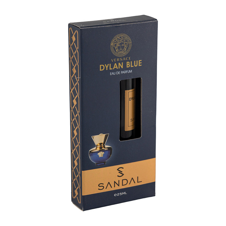 عطر جیبی مردانه صندل مدل Dylan Blue حجم 25 میلی لیتر